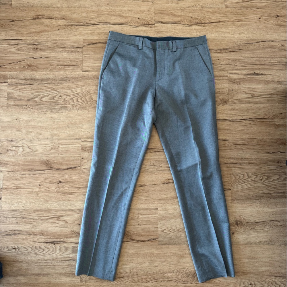 Express Men's Gray Dress Pants
